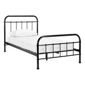 Temple &amp; Webster Kids&#039; Bailey King Single Metal Bed Frame