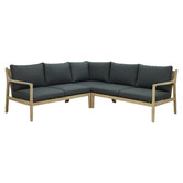 Temple &amp; Webster 5 Seater Paloma Outdoor Modular Sofa Set