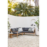 Temple &amp; Webster 5 Seater Paloma Outdoor Modular Sofa Set