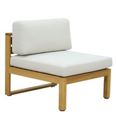 Temple &amp; Webster Cabo Outdoor Armless Lounge Chair