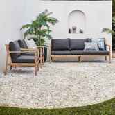 Temple &amp; Webster 5 Seater Paloma Outdoor Sofa Set