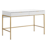 Temple &amp; Webster Marlene 2 Drawer Desk