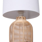 Temple &amp; Webster 38cm Lyla Rattan Table Lamps