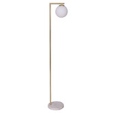 Temple &amp; Webster Zahli Steel Floor Lamp