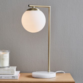 Temple &amp; Webster 44cm Zahli Steel Table Lamps