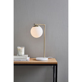 Temple &amp; Webster 44cm Zahli Steel Table Lamps