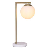 Temple &amp; Webster 44cm Zahli Steel Table Lamps