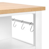 Temple &amp; Webster Vonn Kitchen Island Bench with Storage