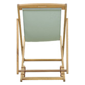 Temple &amp; Webster Belize Wooden Outdoor Deck Chair &amp; Footstool Set