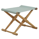 Temple &amp; Webster Belize Wooden Outdoor Deck Chair &amp; Footstool Set