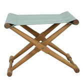 Temple &amp; Webster Belize Wooden Outdoor Deck Chair &amp; Footstool Set