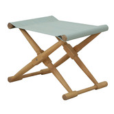 Temple &amp; Webster Belize Wooden Outdoor Deck Chair &amp; Footstool Set