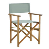 Temple &amp; Webster Belize Wooden Outdoor Director&#039;s Chairs