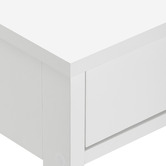 Temple &amp; Webster White Noosa Console Table with Drawer