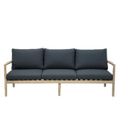 Temple &amp; Webster 5 Seater Paloma Outdoor Sofa &amp; Coffee Table Set