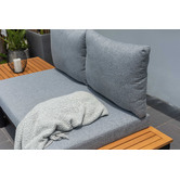 Temple &amp; Webster 4 Seater Black Maui Outdoor Modular Lounge Set
