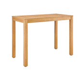 Temple &amp; Webster 4 Seater Verona Wooden Outdoor Bar Table Set