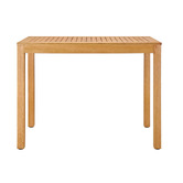 Temple &amp; Webster 4 Seater Verona Wooden Outdoor Bar Table Set