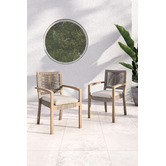 Temple &amp; Webster 6 Seater Sorrento Outdoor Dining Table &amp; Marina Chair Set