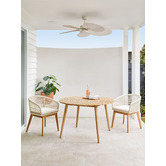 Temple &amp; Webster Laguna Rope Outdoor Dining Chair