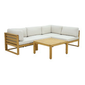 Temple &amp; Webster 4 Seater Cabo Outdoor Modular Sofa Set
