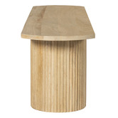 Temple &amp; Webster Anika Mango Wood Dining Bench