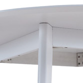 Temple &amp; Webster White Larsen Round Dining Table