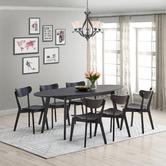 Temple &amp; Webster Larsen Wooden Dining Chairs