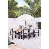 Temple &amp; Webster Maui Extendable Outdoor Dining Table