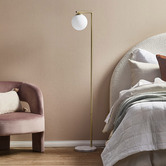 Temple &amp; Webster Zahli Steel Floor Lamp