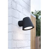 Temple &amp; Webster York Aluminium LED Outdoor Wall Light