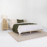 Temple &amp; Webster Monty Premium Wooden Bed Base
