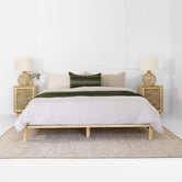 Temple &amp; Webster Monty Premium Wooden Bed Base