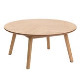 Temple &amp; Webster Dion Round Herringbone Coffee Table