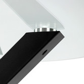 Temple &amp; Webster Charlie Glass Dining Table