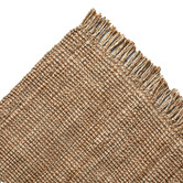 Temple &amp; Webster Natural Montie Fringe Hand-Woven Jute Rug