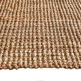 Temple &amp; Webster Natural Montie Fringe Hand-Woven Jute Rug