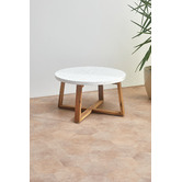 Temple &amp; Webster Calypso Polystone Outdoor Coffee Table