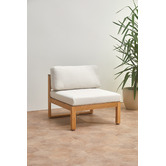 Temple &amp; Webster Cabo Outdoor Armless Lounge Chair
