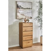 Temple &amp; Webster Rhet 5 Drawer Tallboy