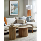 Temple &amp; Webster Anika Mango Wood Side Table