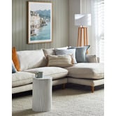 Temple &amp; Webster Terry 4 Seater Sofa with Chaise