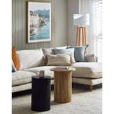 Temple &amp; Webster Terry 4 Seater Sofa with Chaise
