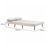 Temple &amp; Webster Aero 2 Seater Sofa Bed