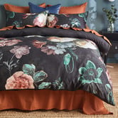 Temple &amp; Webster Ivy Christabel Cotton Sateen Quilt Cover Set