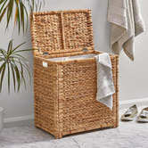 Temple &amp; Webster Villa Water Hyacinth Double Hamper