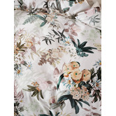 Temple &amp; Webster Vanilla Lulani Cotton Sateen Quilt Cover Set