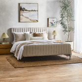 Temple &amp; Webster Rhet Tallboy &amp; Bedside Table Set