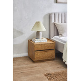 Temple &amp; Webster Rhet Tallboy &amp; Bedside Table Set