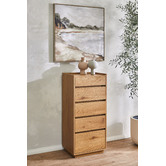 Temple &amp; Webster Rhet Tallboy &amp; Bedside Table Set
